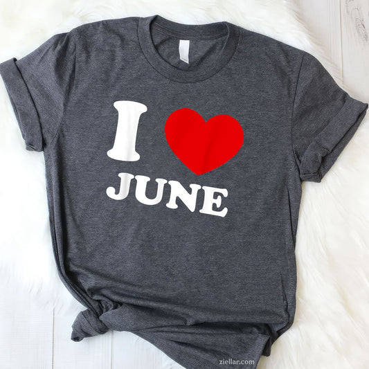 I Love June Heart