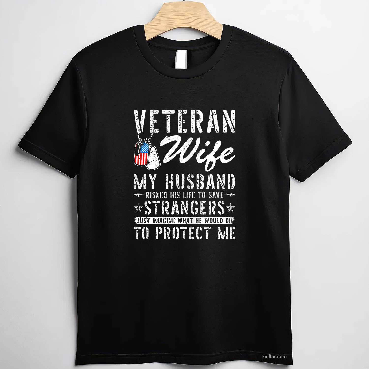 I'M A Grumpy Old Veteran Funny Army Us Flag Grandpa T-Shirt And Tee For Men
