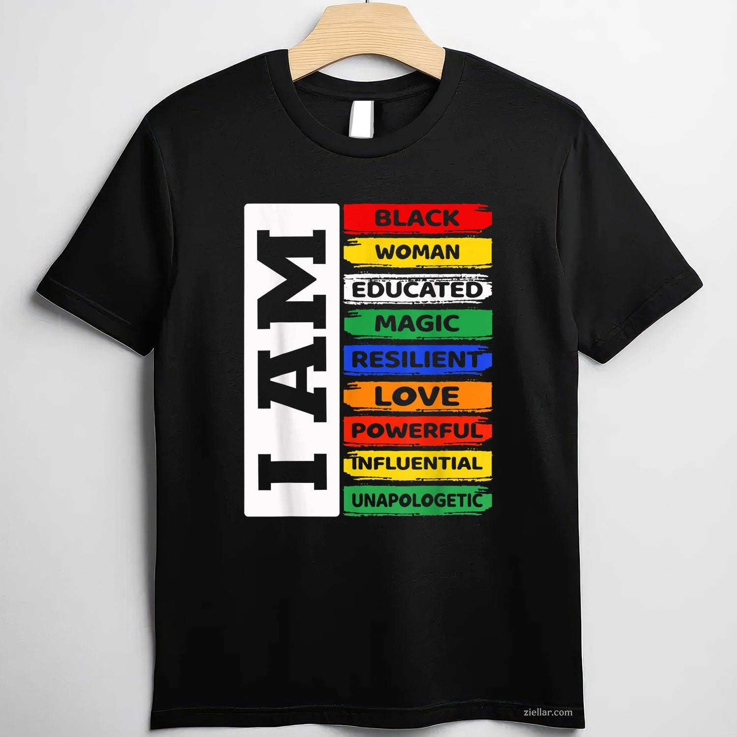 Im Black Woman African American Women Pride Juneteenth Tee