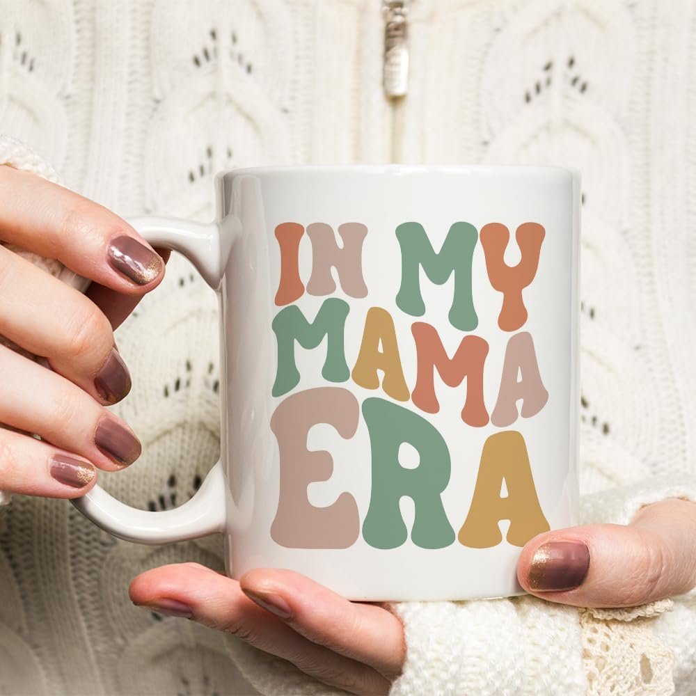 In My Mama Era Mug, New Mom, Pregnancy, Baby Shower Mother's Day Coffee Gift 11 Oz