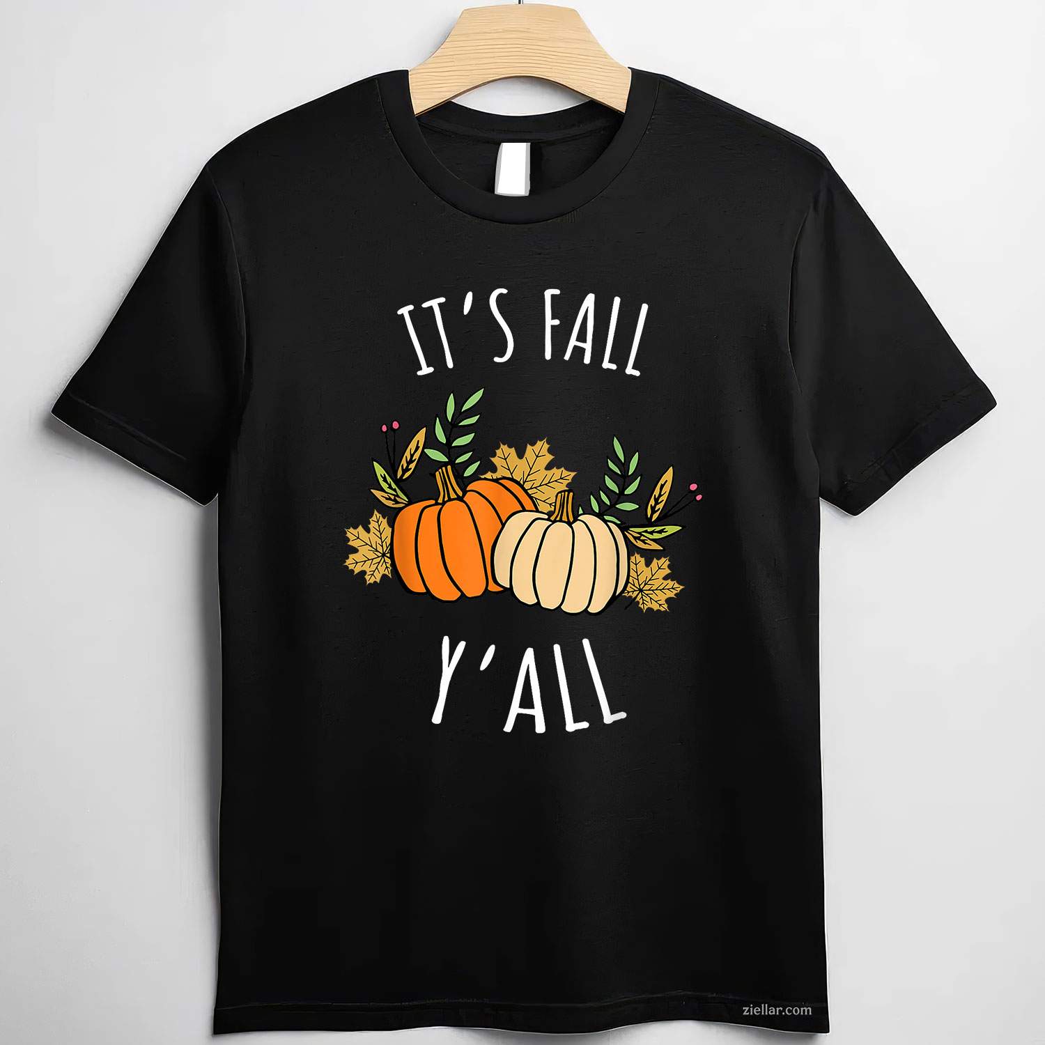 It's Fall Y'all - Funny Autumn & Thanksgiving Day Gift T-Shirt and Tee for Adults Men Women Unisex Limited Edition