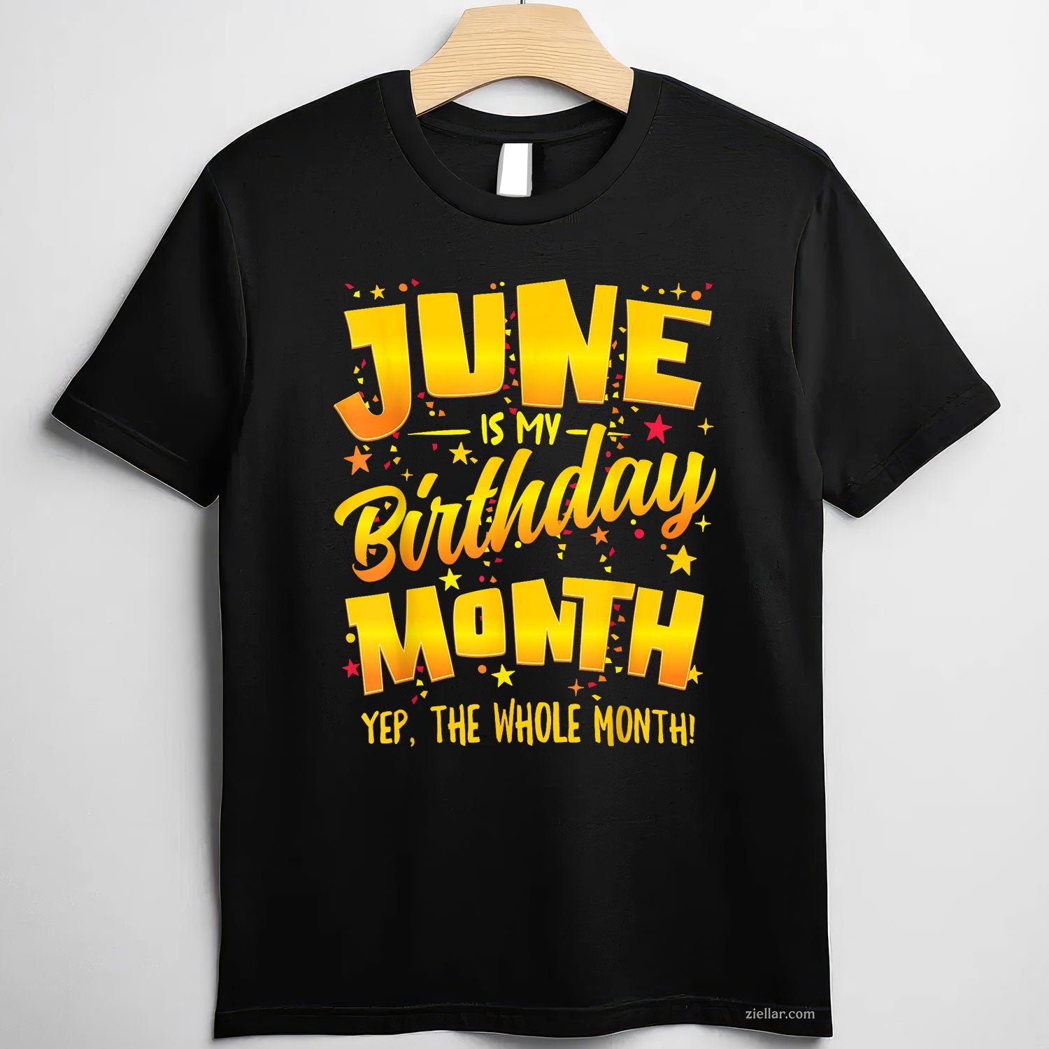 June Birthday Celebration Design For Men Women Youth