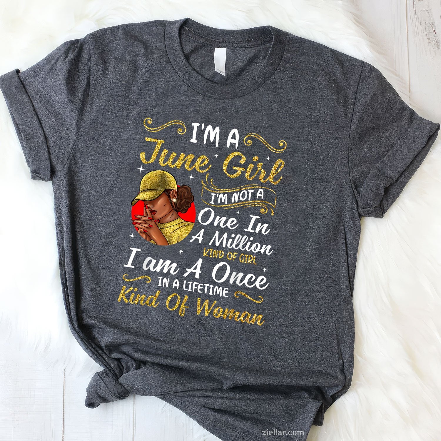 June Black Girl Woman African American