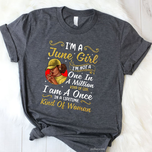 June Black Girl Woman African American