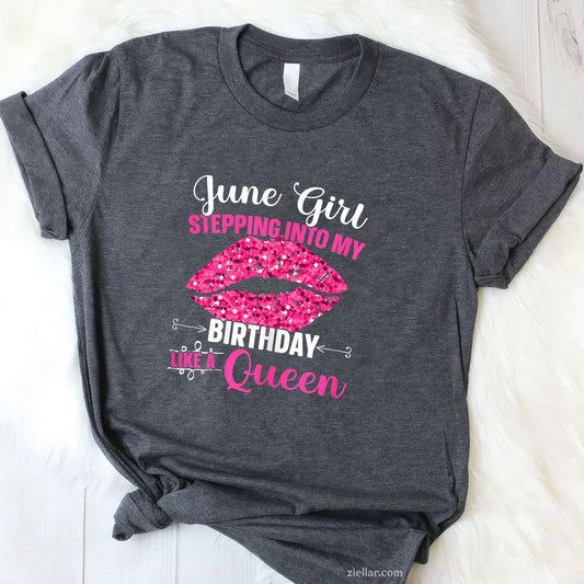 June Girl Stepping Int My