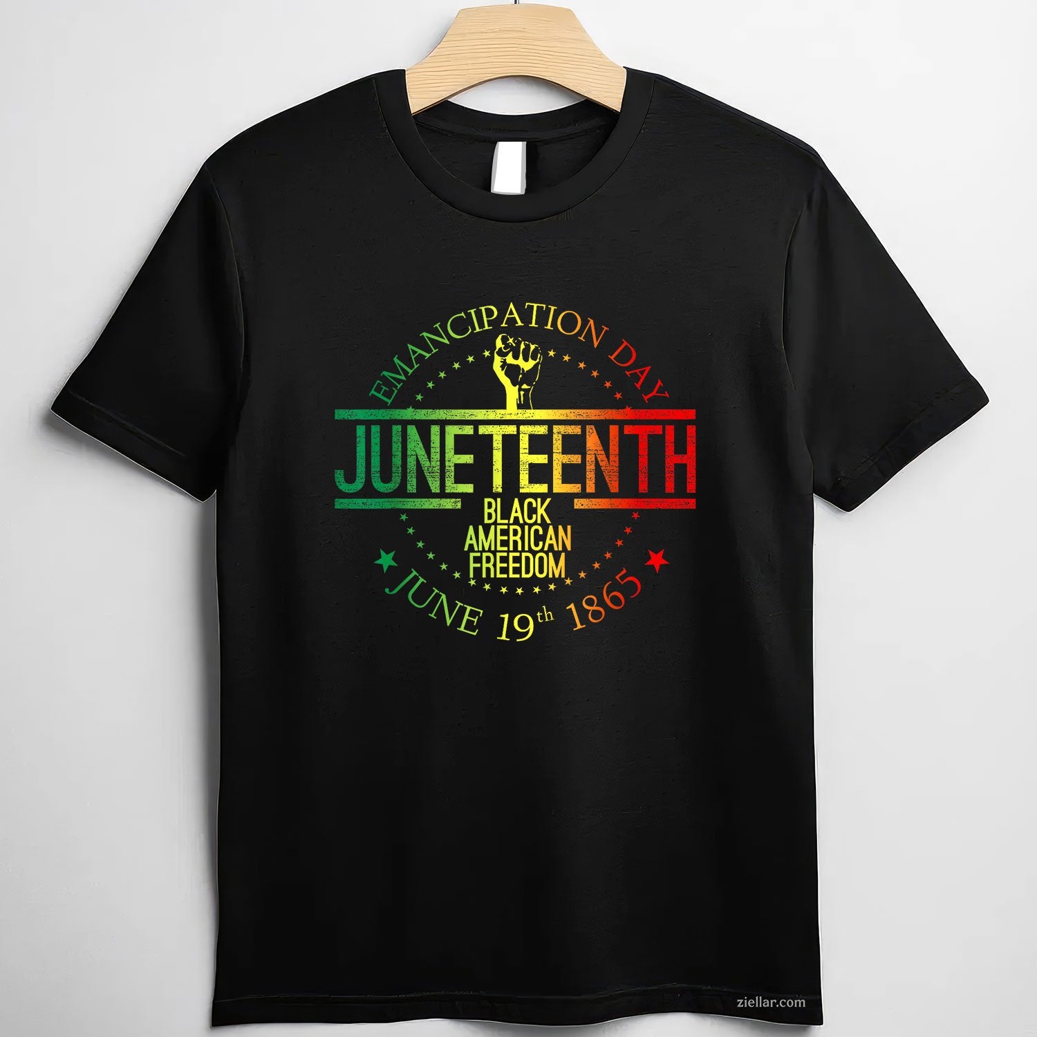 June Juneteenth American Tee History 19 African Black Freedom