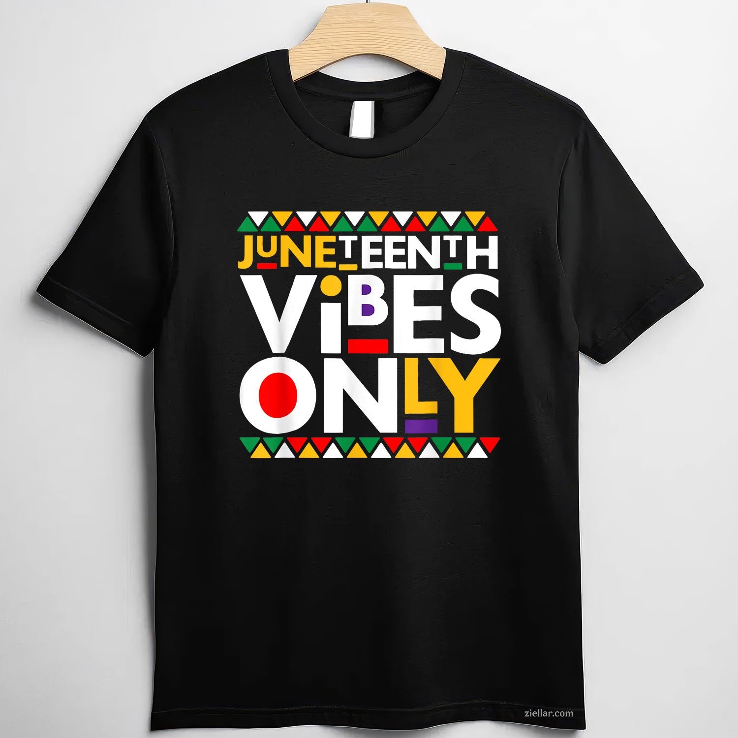 Juneteenth Vibes Only 1865 African American Men Women TShirt