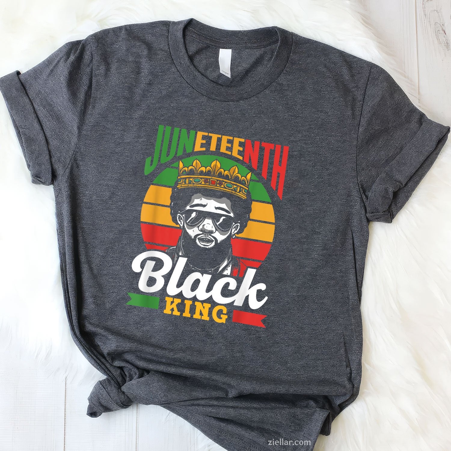 Juneteenth Black King American 1865 Africa TShirt Unisex Adult