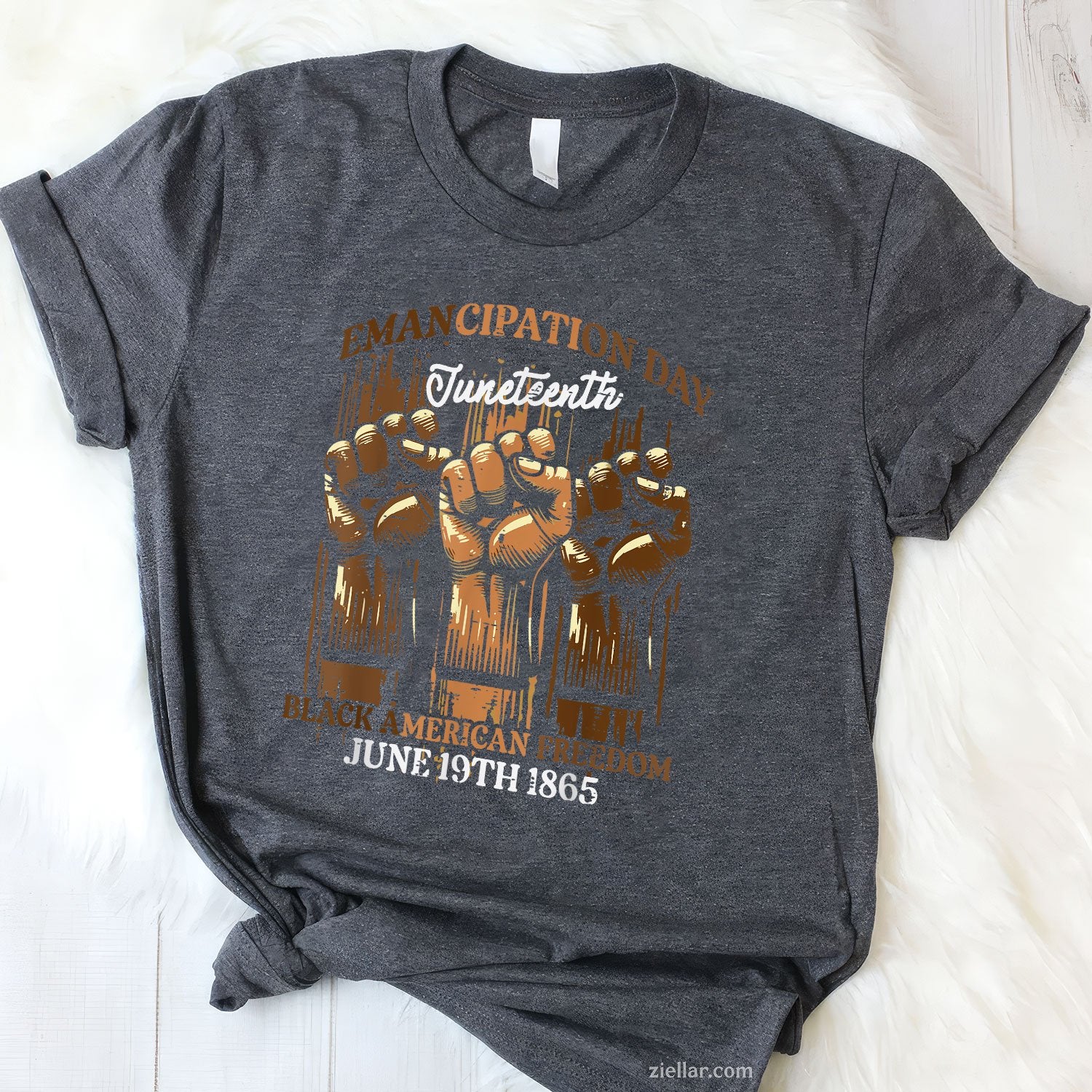 Juneteenth Emancipation Day Black African Men Women TShirt Unisex