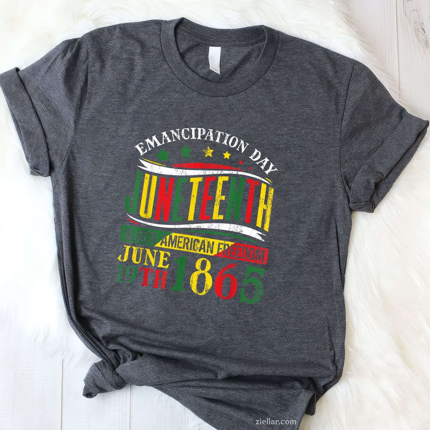 Juneteenth Black History Celebrating Freedom 1865 Tee TShirt
