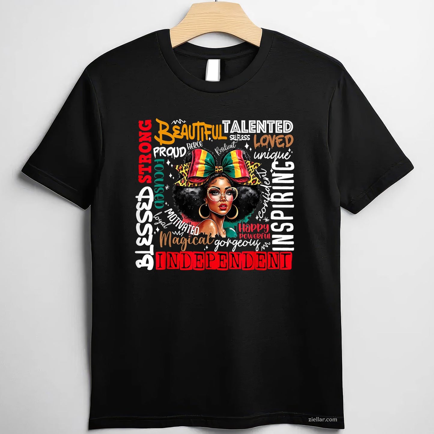 Juneteenth Afro Woman Tee