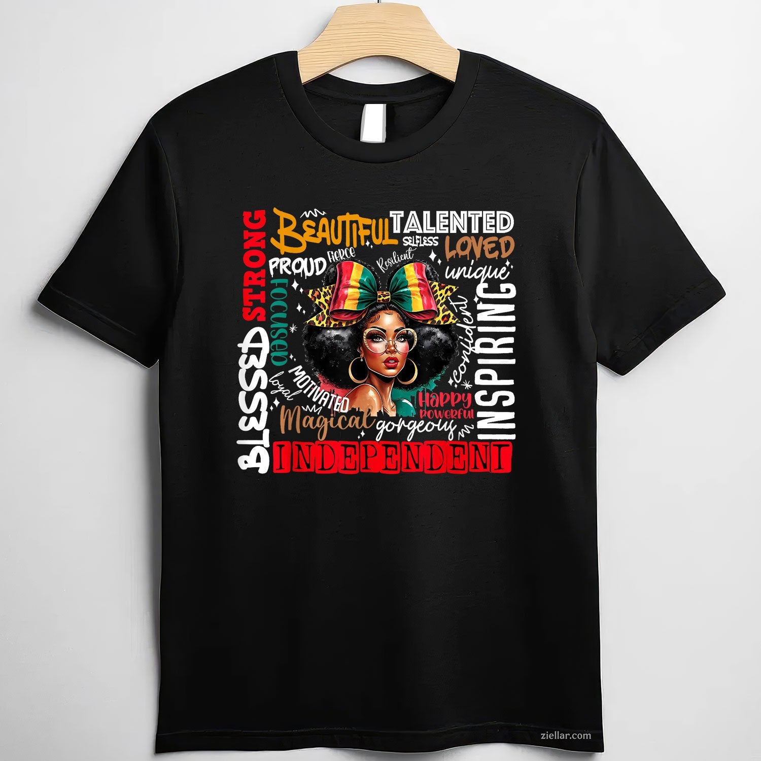 Juneteenth Afro Woman Tee