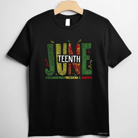 Juneteenth Black Celebrating Freedom