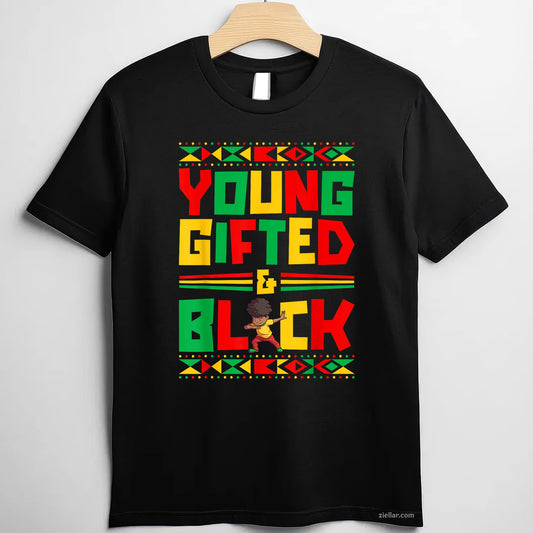 Juneteenth Young Black African American History TShirt Unisex