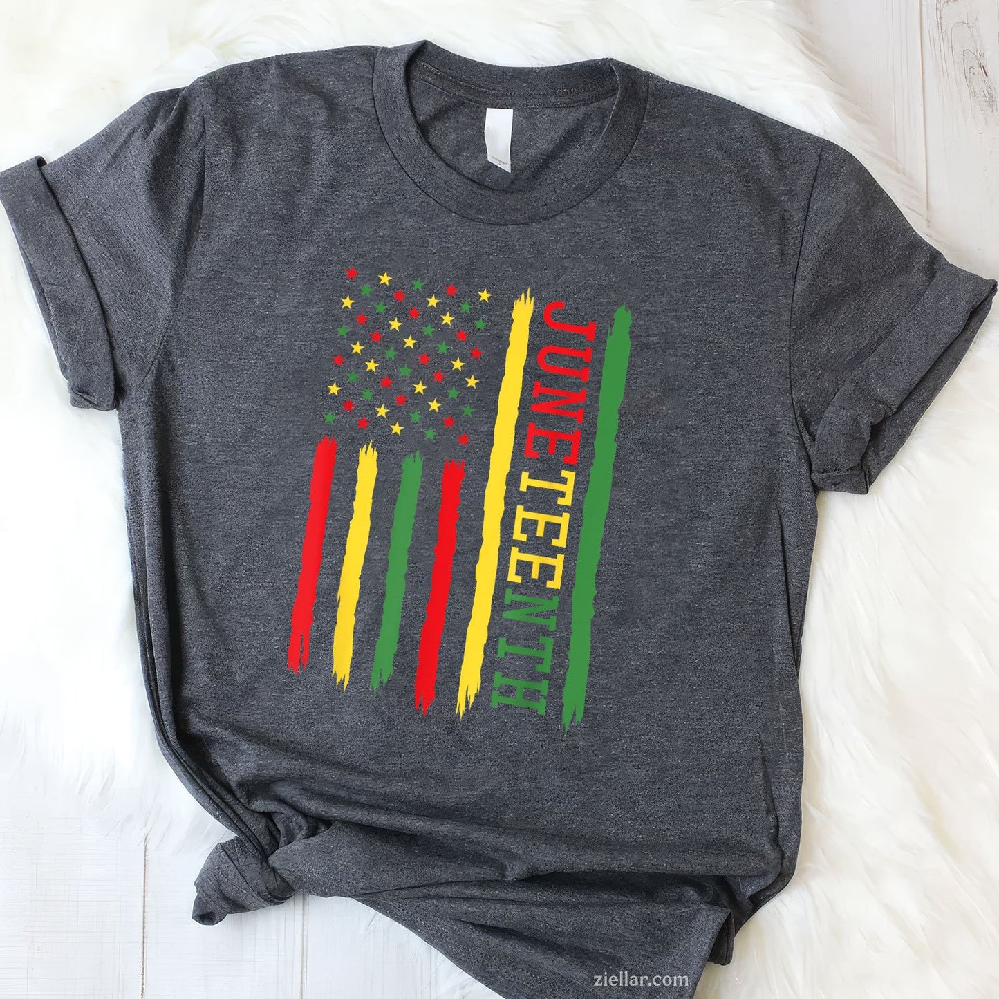 Juneteenth Flag Black History African American TShirt Unisex Adult TShirt