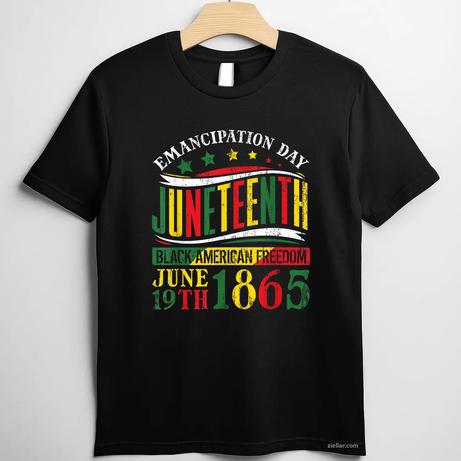 Juneteenth Black History Celebrating Freedom 1865 Tee TShirt