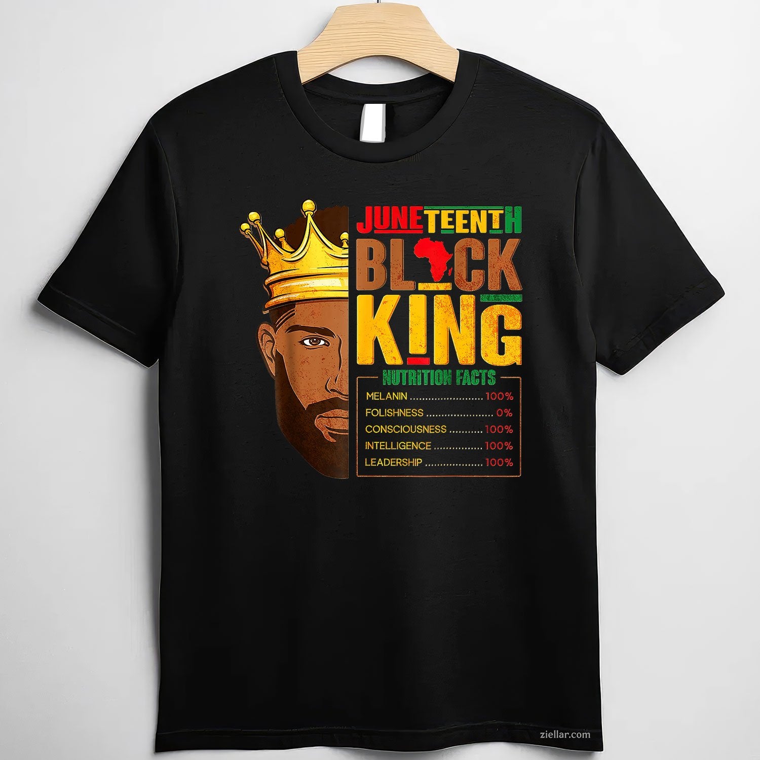 Juneteenth Black King Nutritional Facts