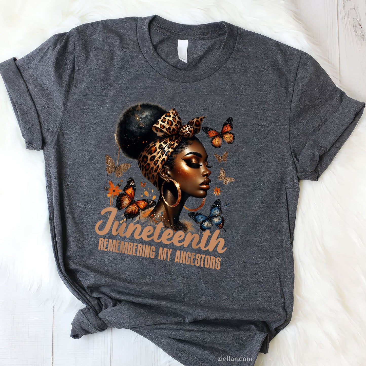 Juneteenth Remembering My Ancestors Black Women TShirt