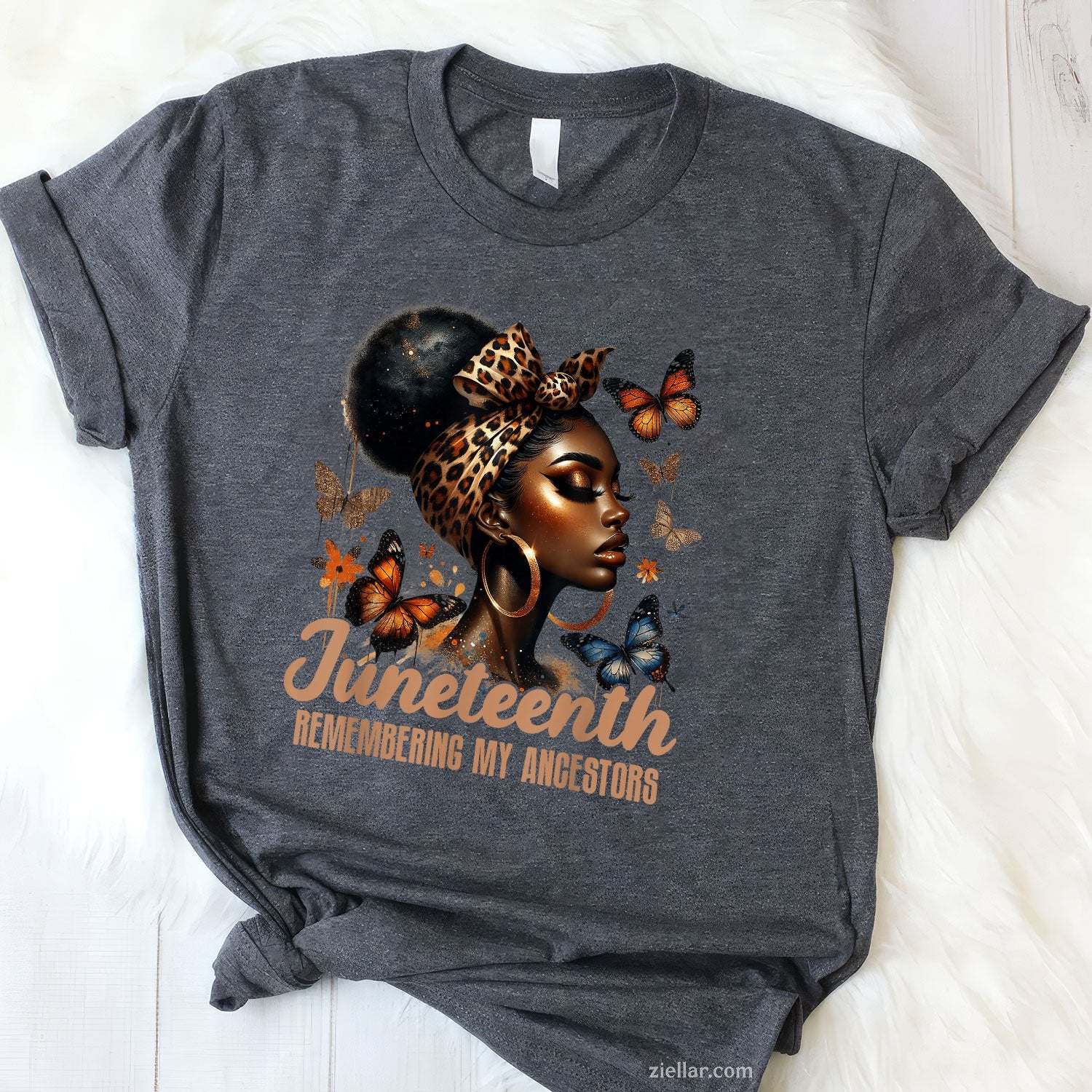 Juneteenth Remembering My Ancestors Black Women TShirt