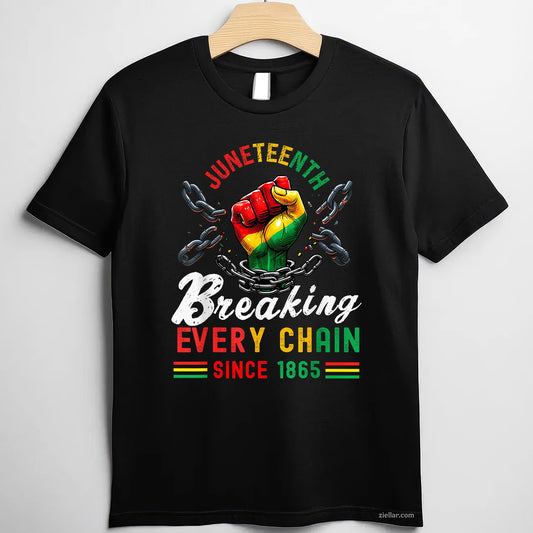 Juneteenth Shirts Women Men African American Freedom 1865 TShirt Unisex