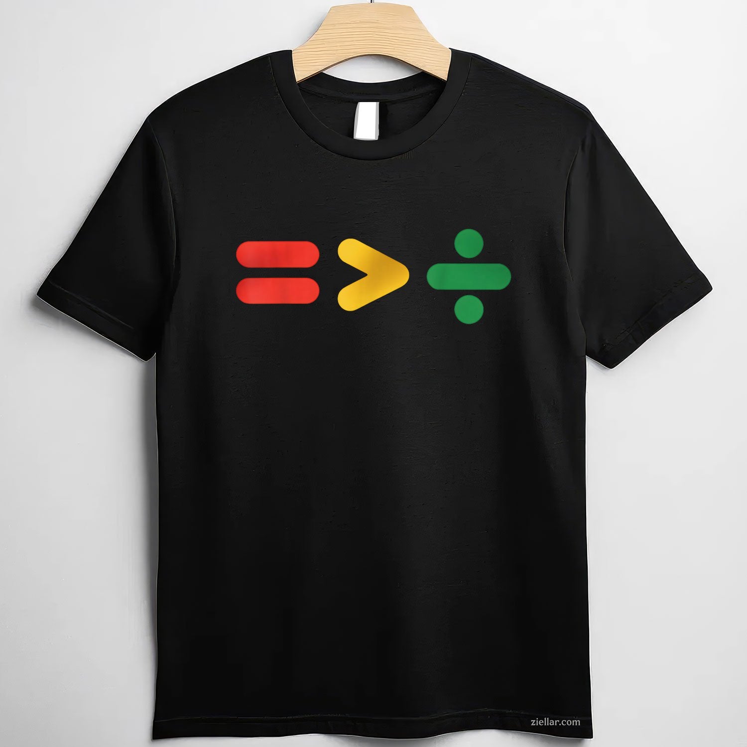 Juneteenth Equality Is Greater Than Division Afro Tee TShirt