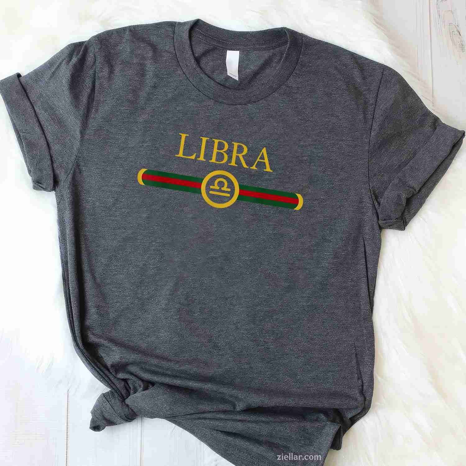 Libra zodiac october sep birthday Graphic art Libra sign T-Shirt and Tee for Adults Men Women Unisex