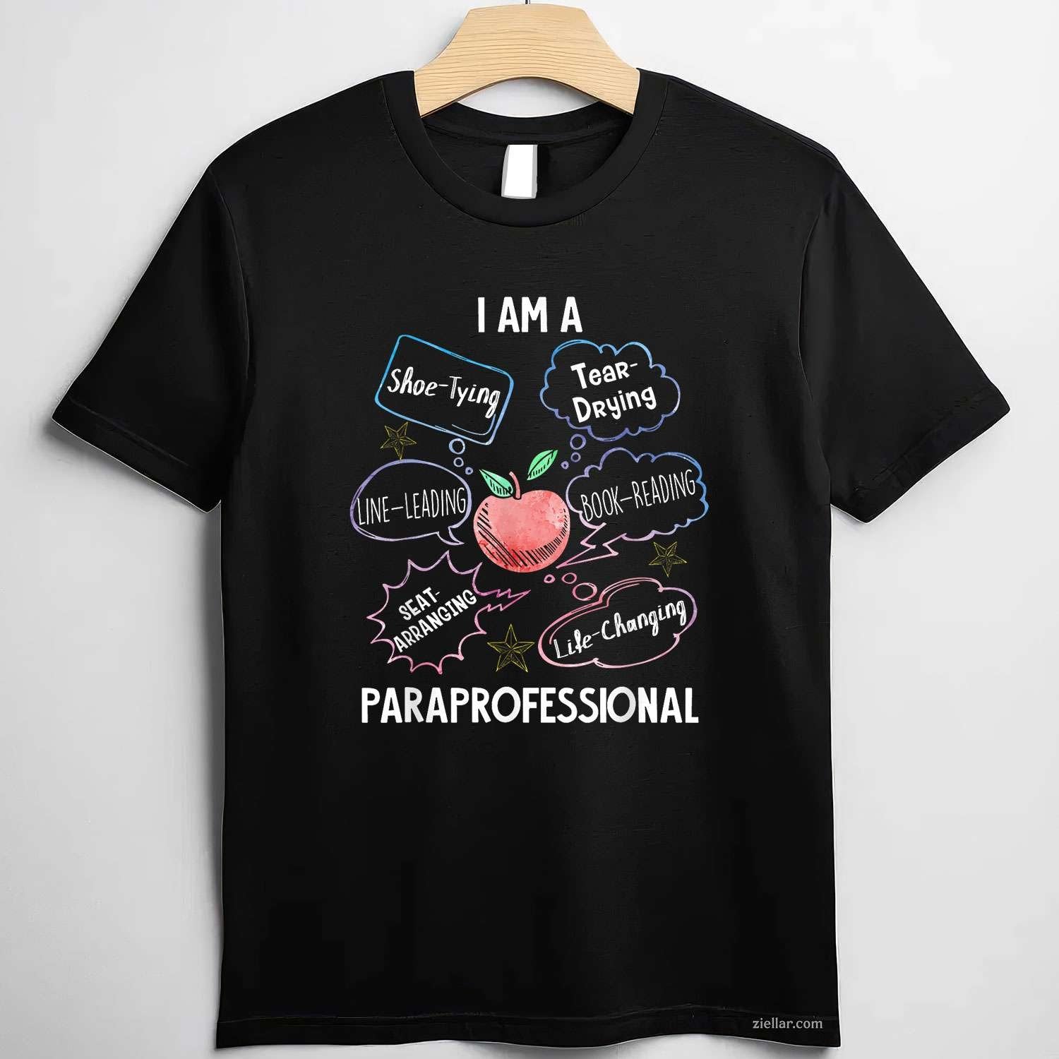 Life Changing Paraprofessional - Para Squad Paraprofessional T-Shirt Tee for Men Women Adults Unisex