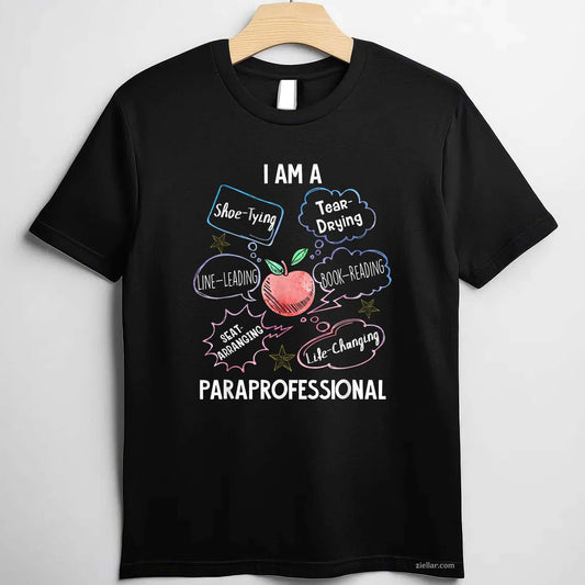 Life Changing Paraprofessional - Para Squad Paraprofessional T-Shirt Tee for Men Women Adults Unisex