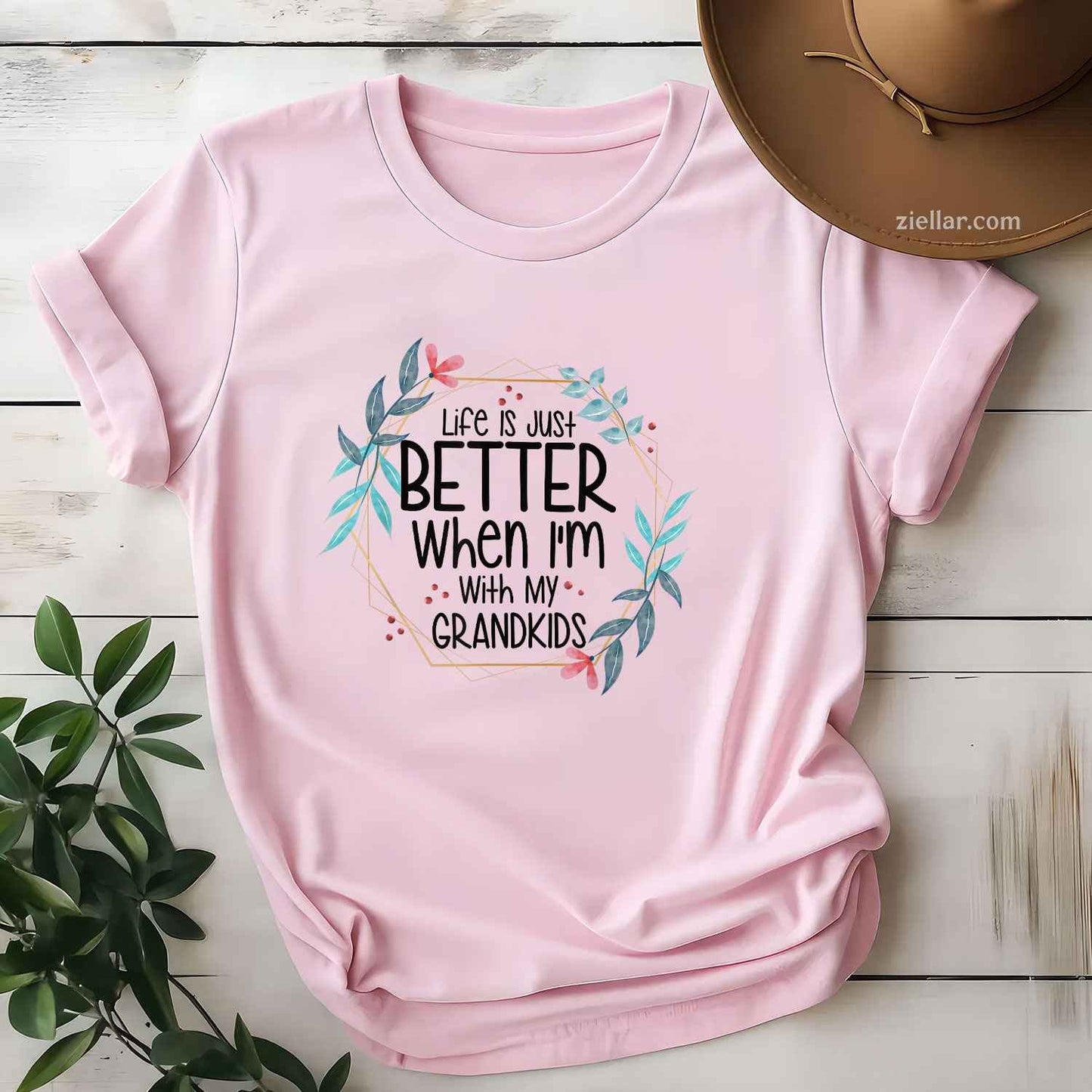Life Is Just Better When I'm With My Grand T-Shirt Tee for Men Women Adults Unisex