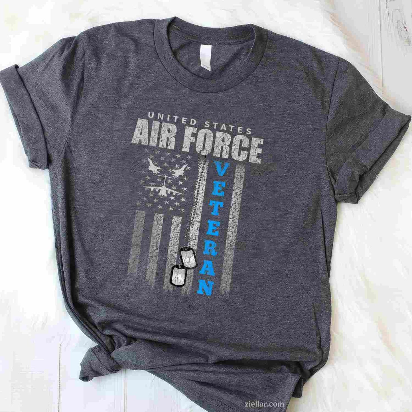 Love Our Veterans Day Proud Military American Flag T-Shirt And Tee For Adults