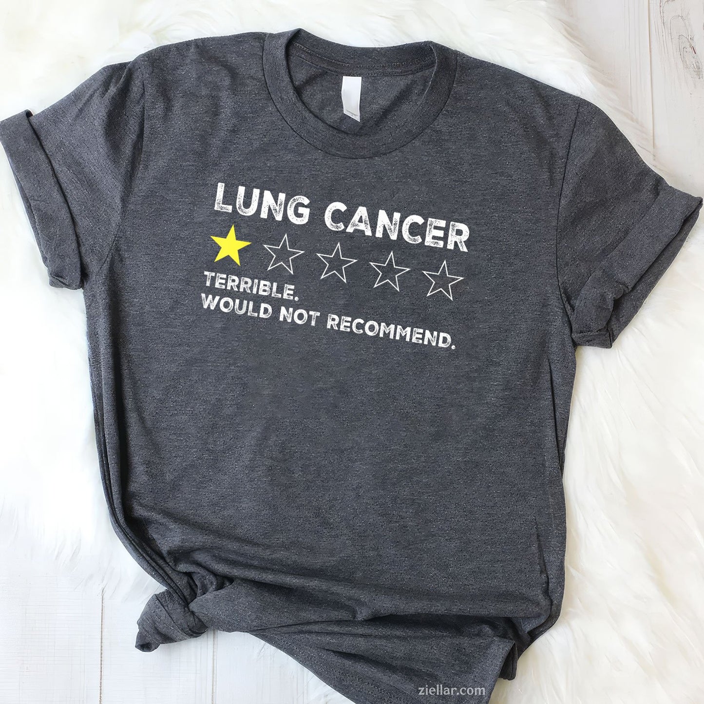Lung Cancer Survivor Awareness Support T-Shirt