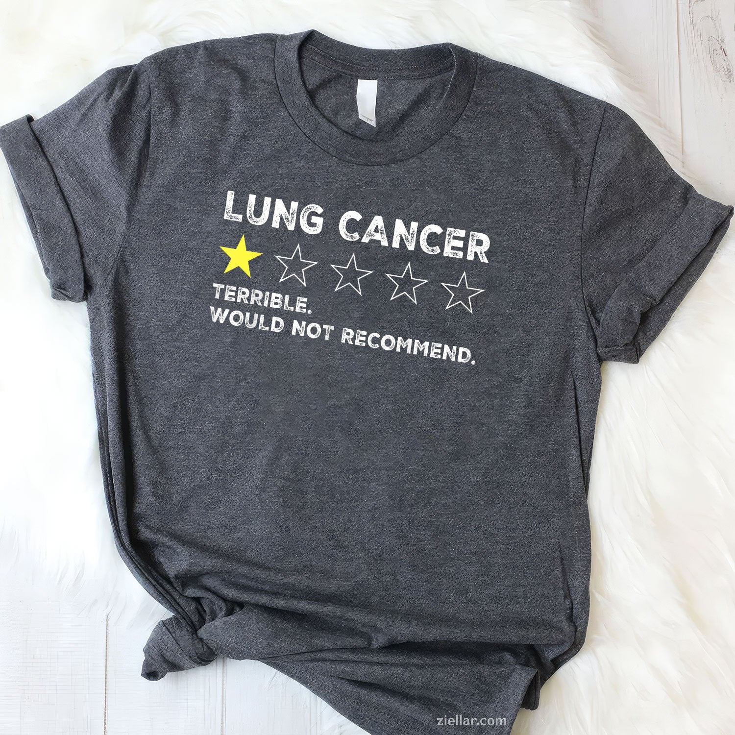 Lung Cancer Survivor Awareness Support T-Shirt