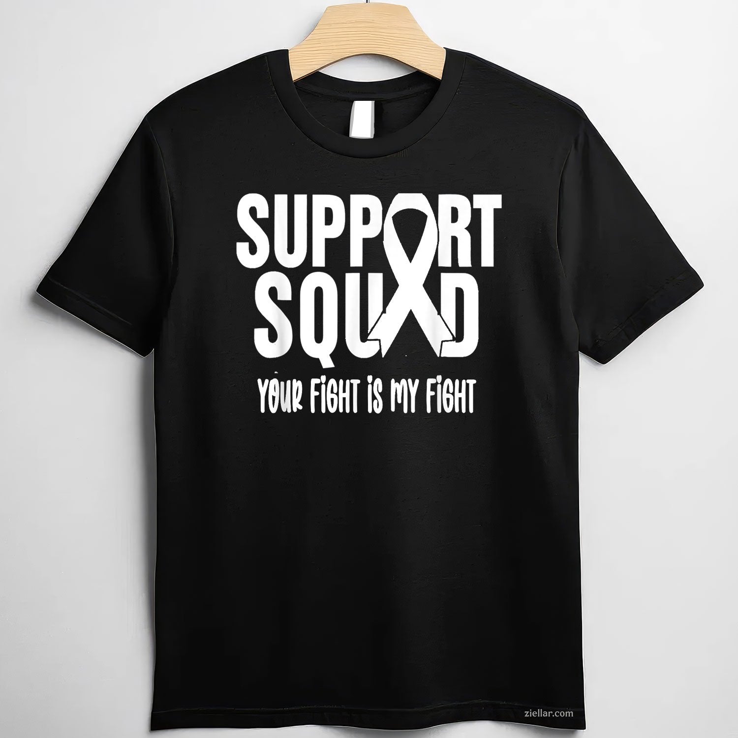 Lung Cancer Support Squad Lung Cancer Awareness T-Shirt