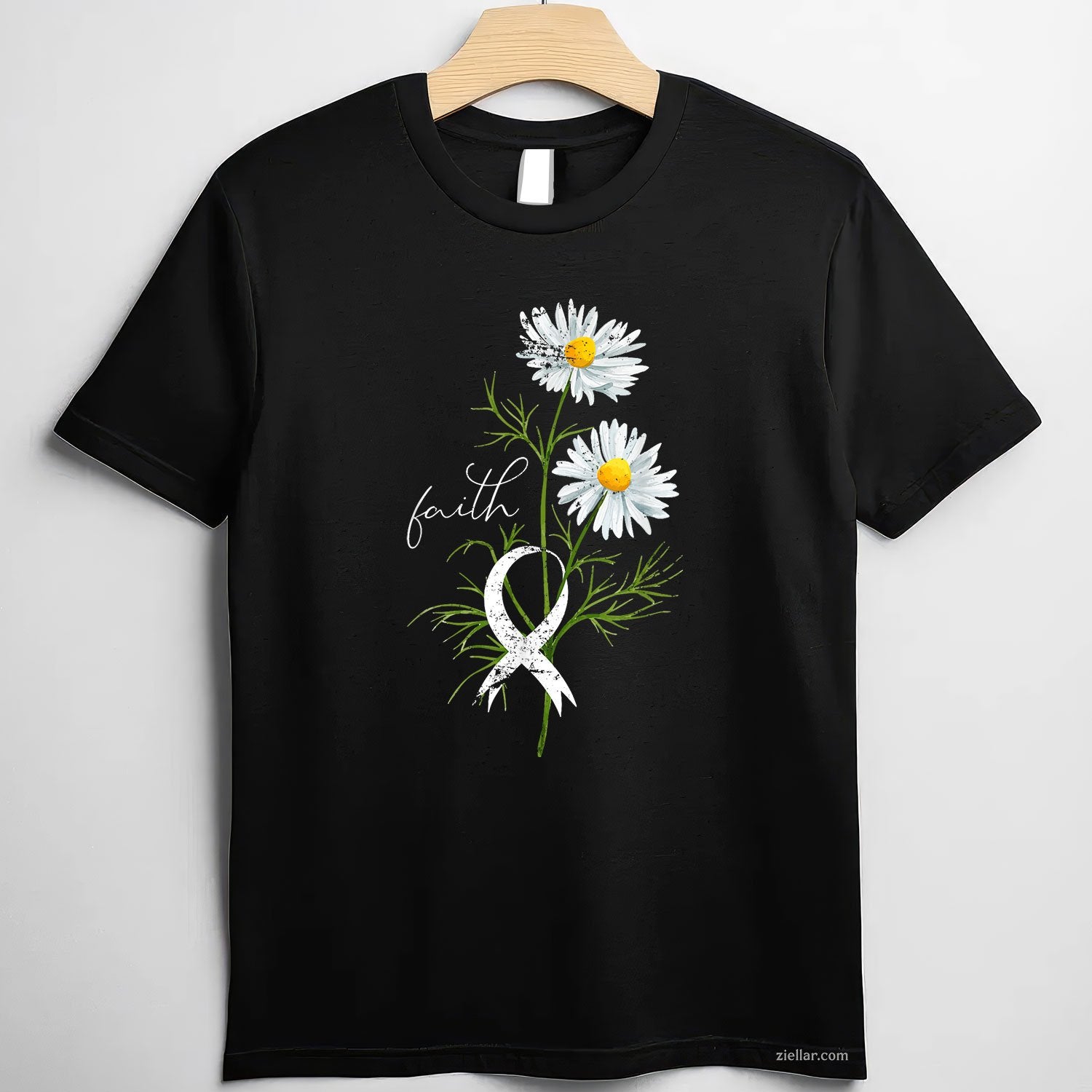 Lung Cancer Fight Support White Ribbon Gift Lung Cancer Tee and T-Shirt, Lung Cancer Awareness Support T-Shirt for Men and Women Adults
