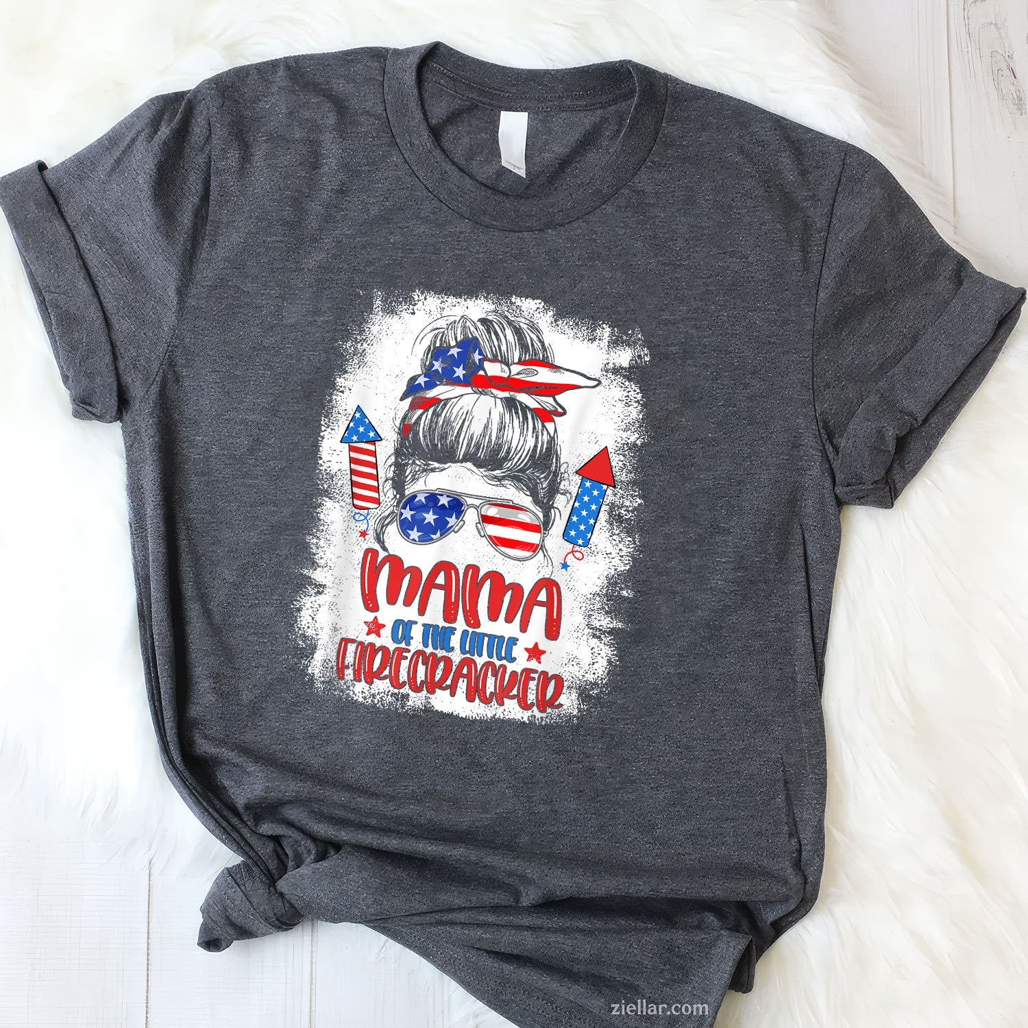 Mama Of The Little Firecracker 4th July Birthday