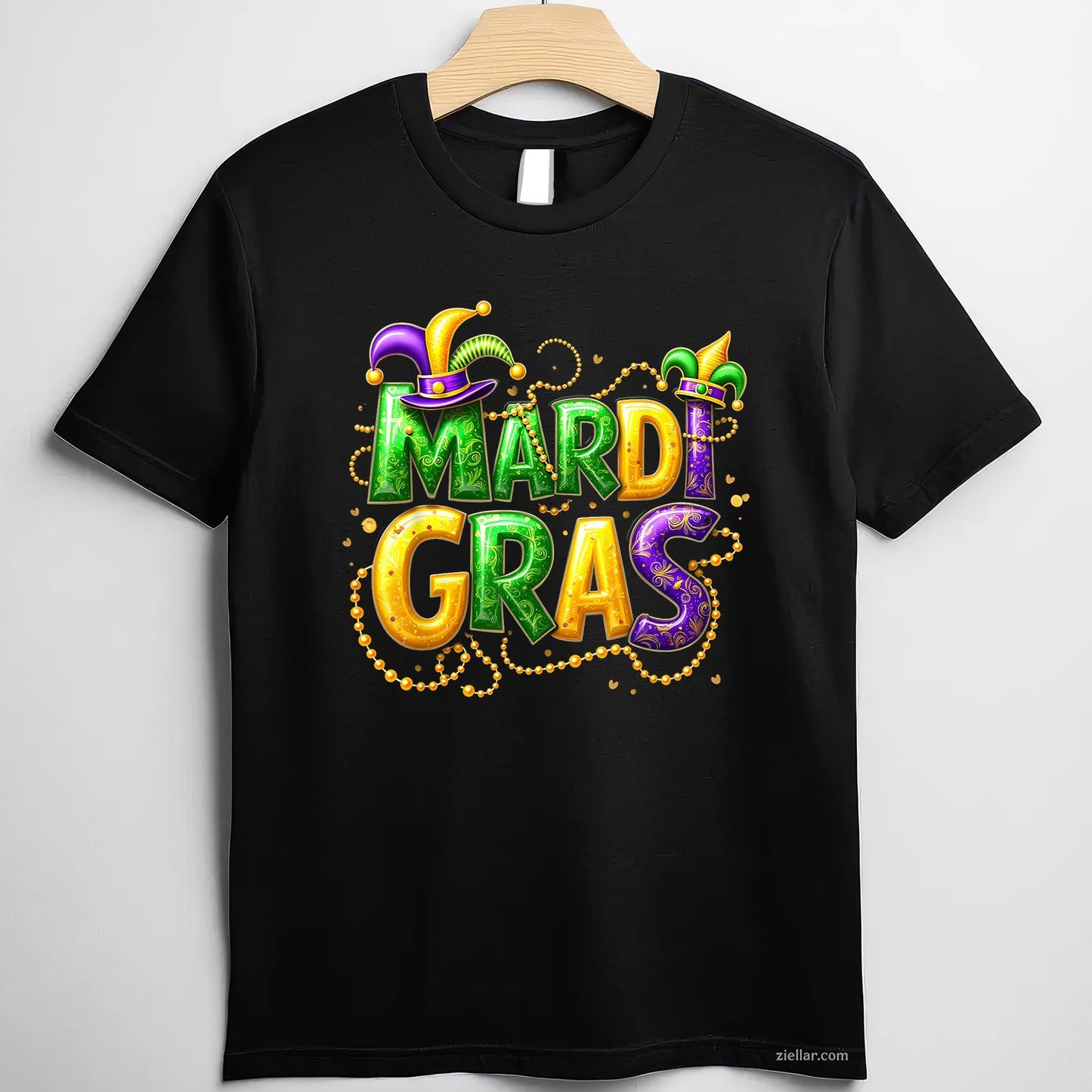 Mardi Gras 2025 Tee and T-Shirt, Carnival Outfits T-Shirt for Men and Women Adults Celebrating in Style