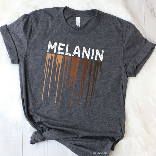 Melanin Tshirts Juneteenth Shirts Women Black History
