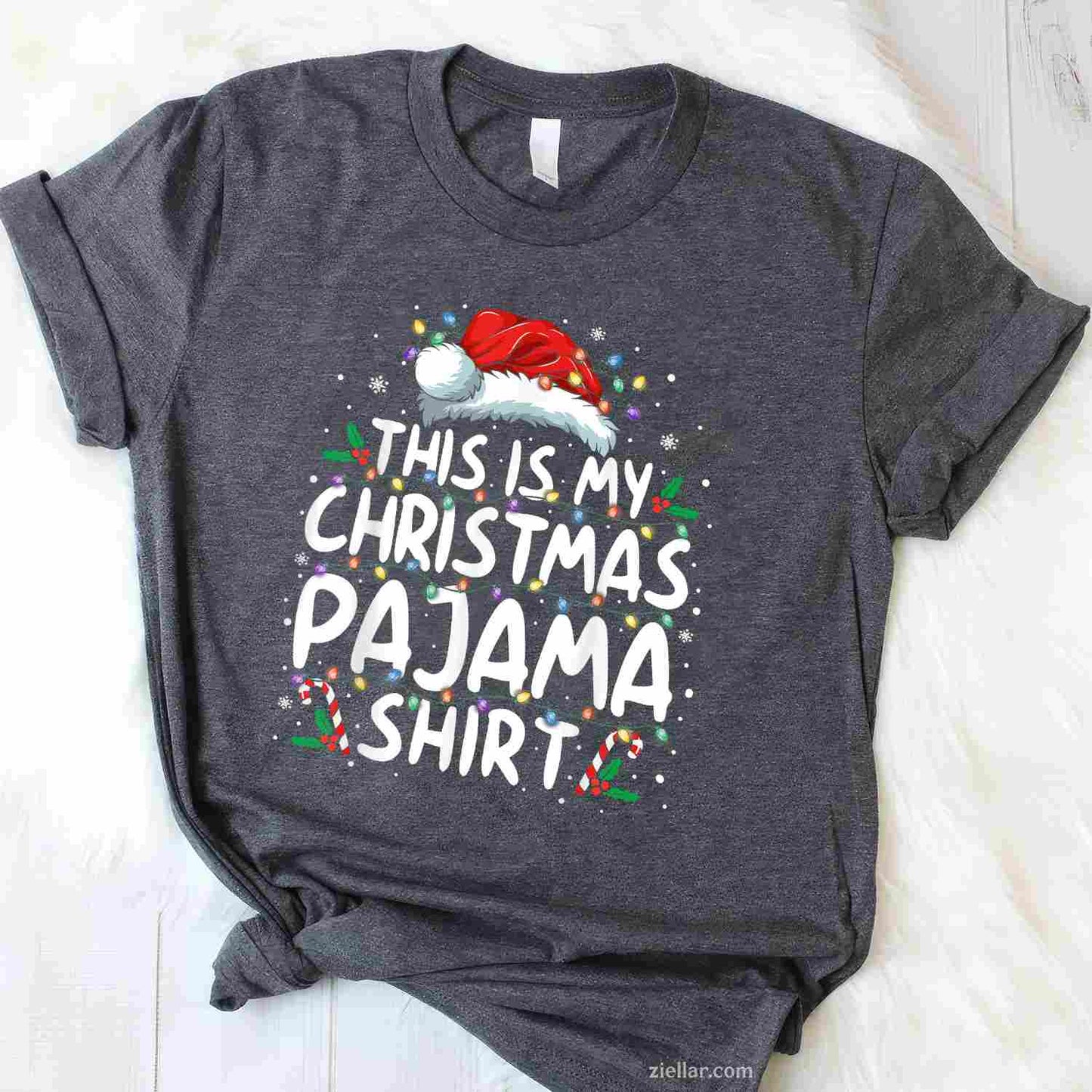 Merry Christmas Tree Christmas Shirts For Women And Men T-Shirt, A Festive Christmas Tree Holiday Tee