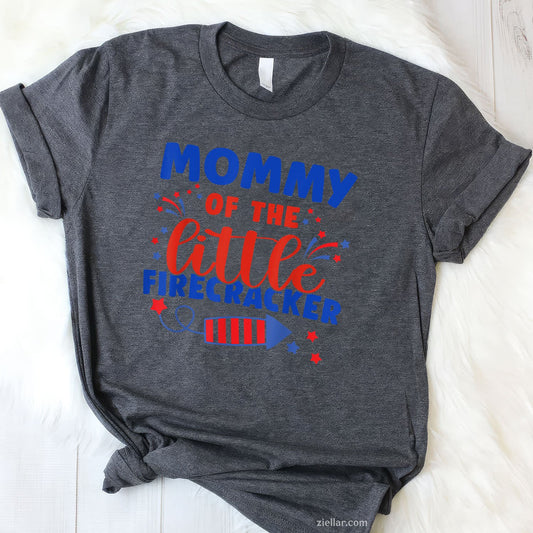 Mommy of the little firecracker Fourth July