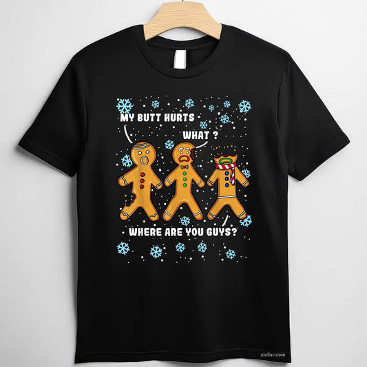 Most Likely To Fart On Santa'S Lap Family Crew Christmas T-Shirt, A Funny Farting On Santa'S Lap Xmas Tee