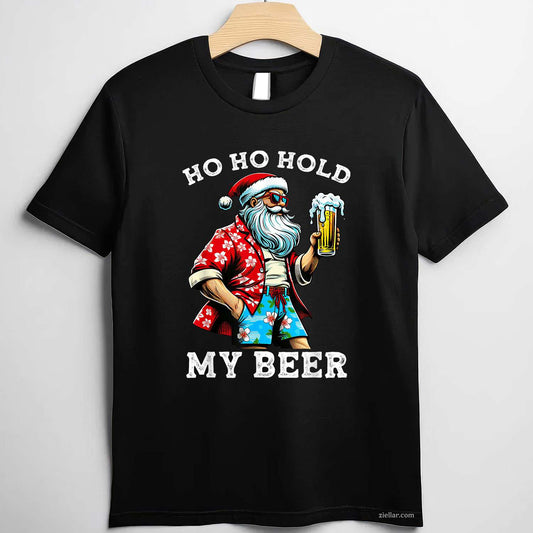 Most Wonderful Christmas Co Bigfoot Christmas Tree Lights Xmas Men T-Shirt_ Funny Cryptid Holiday Tee
