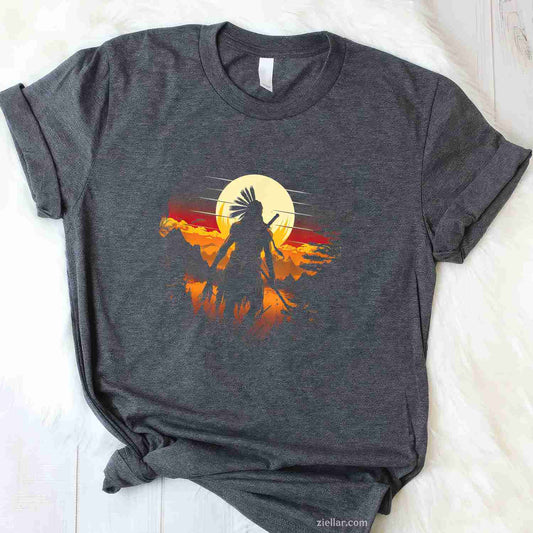 Native American Chief Tribes Culture, Sacred Sioux T-Shirt And Tee For Adults