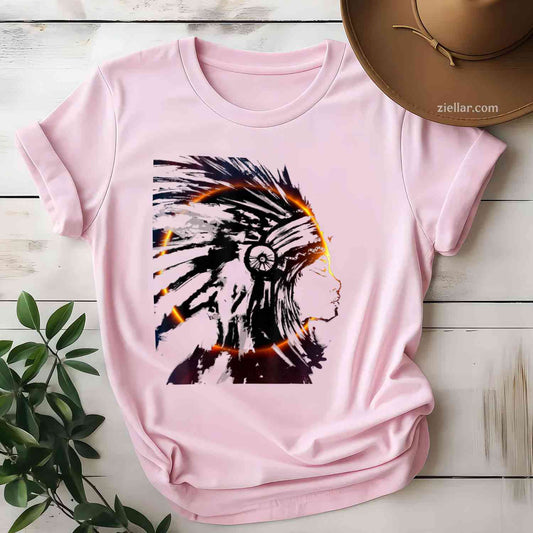 Native American Indian T-Shirts, Cross Arrows For Men And Women T-Shirt And Tee