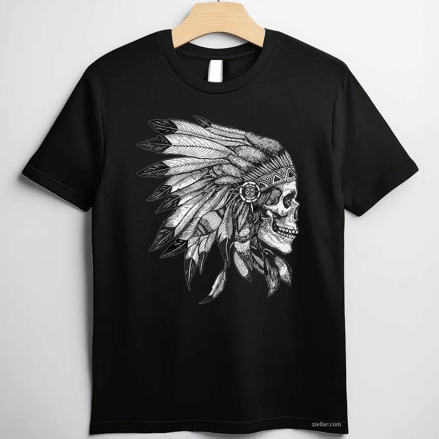 Native American Indigenous Red Hand, Indian Blood Themed T-Shirt And Tee For Adults
