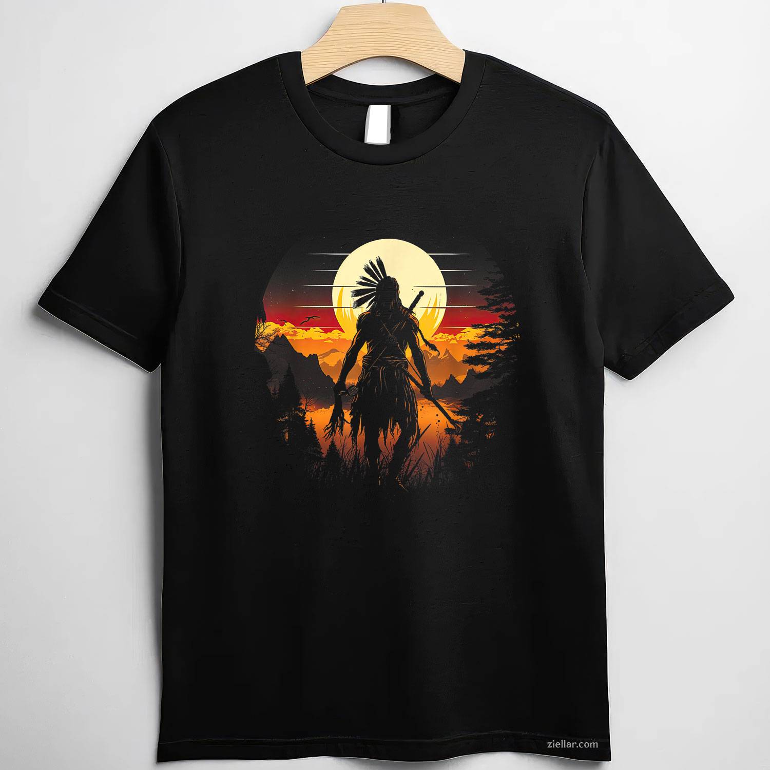 Native American Chief Tribes Culture, Sacred Sioux T-Shirt And Tee For Adults