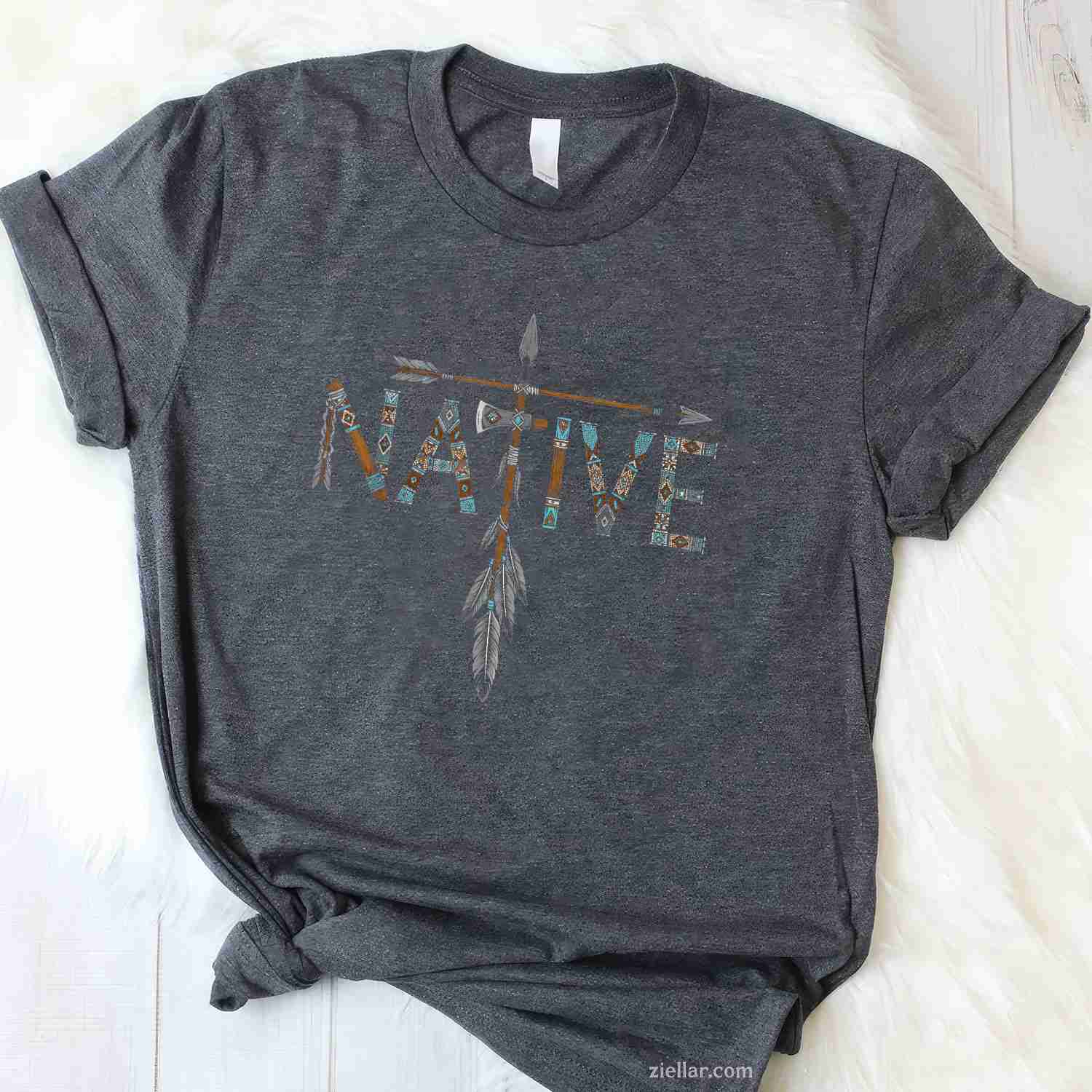 Native Indian American Day Pride, Indigenous Native American T-Shirt And Tee For Adults