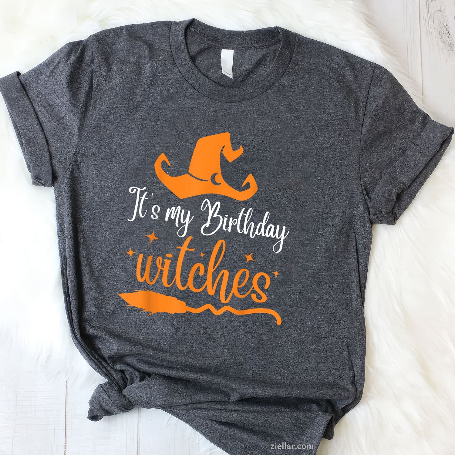 October Witch Birthday Tee and T-Shirt, Funny Halloween T-Shirt Gift for Women Adults