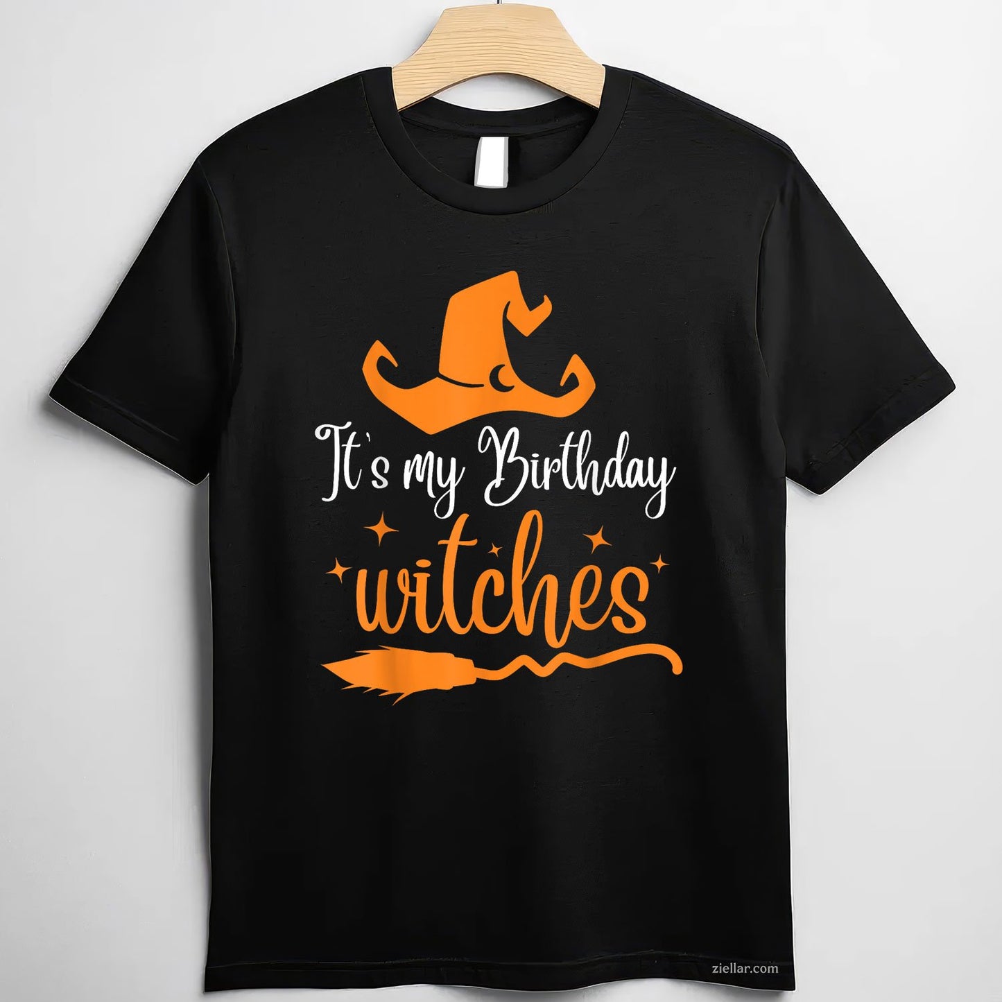 October Witch Birthday Tee and T-Shirt, Funny Halloween T-Shirt Gift for Women Adults