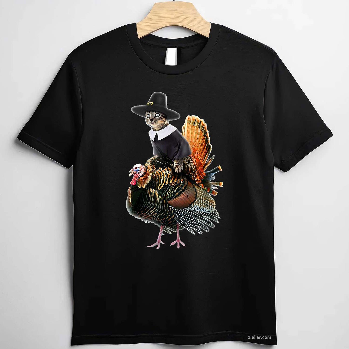 One Thankful Paraeducator Turkey Fall Pumpkin Thanksgiving T-Shirt And Tee For Adults