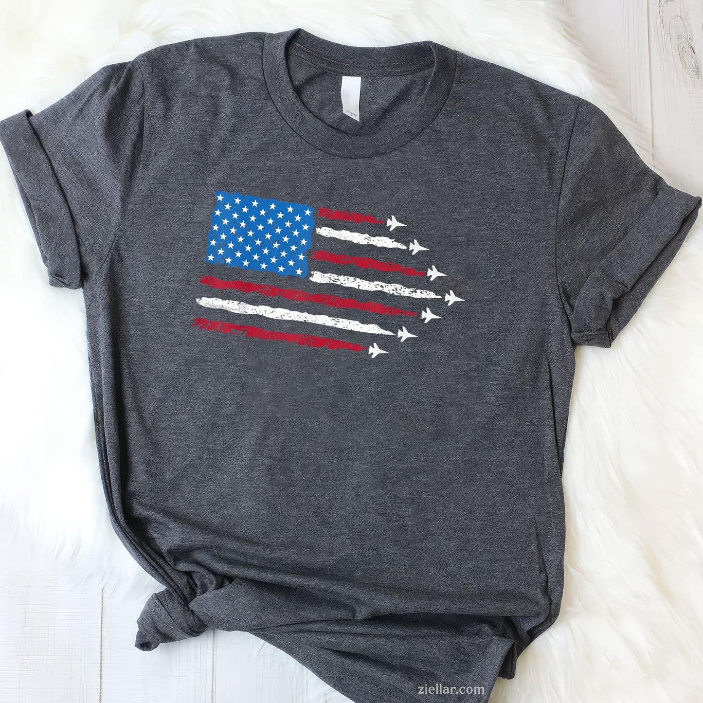 Patriotic Red White Blue USA Flag